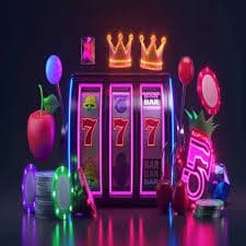Tampilan Fortune Rabbit bernuansa neon